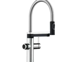 Blanco Küchenarmatur mit Filterfunktion DRINK.FILTER EVOL-S PRO edelstahl gebürstet 526311