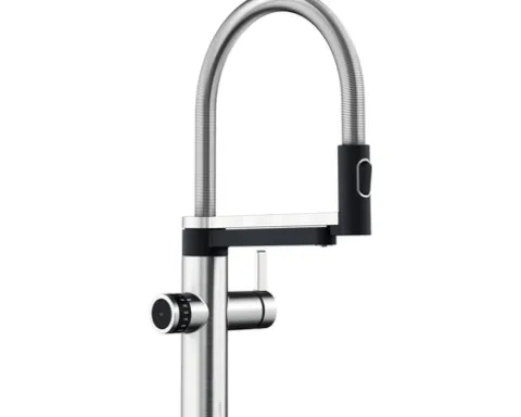 Blanco Küchenarmatur mit Filterfunktion DRINK.FILTER EVOL-S PRO edelstahl gebürstet 526311