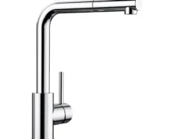 Blanco Küchenarmatur mit Handbrause MILA-S chrom 519810