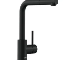 Blanco Küchenarmatur mit Handbrause MILA-S schwarz matt 526660