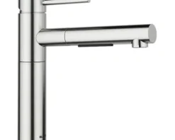 Blanco Küchenarmatur mit Handbrause ALTA-S II edelstahl gebürstet 527544