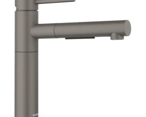 Blanco Küchenarmatur mit Handbrause ALTA-S II vulkangrau matt 527548
