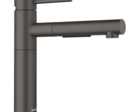 Blanco Küchenarmatur mit Handbrause ALTA-S II felsgrau matt 527547