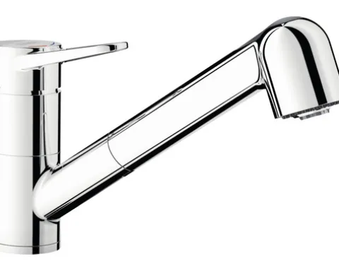 Blanco Küchenarmatur mit Handbrause WEGA-S II chrom 526417