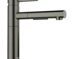 Blanco Küchenarmatur mit Handbrause ALTA-S II satin dark steel satiniert 527555