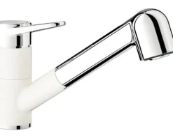 Blanco Küchenarmatur mit Handbrause WEGA-S II weiß matt 526421