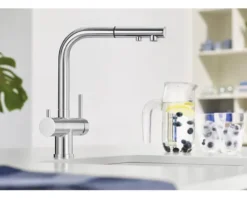Blanco Küchenarmatur mit Handbrause FONTAS-S II chrom 525198