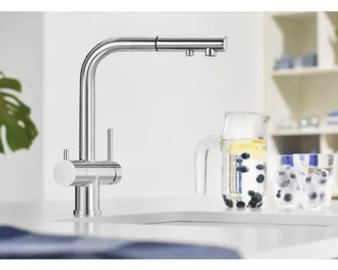 Blanco Küchenarmatur mit Handbrause FONTAS-S II chrom 525198