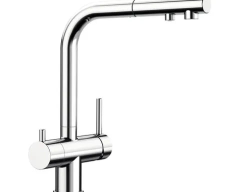 Blanco Küchenarmatur mit Handbrause FONTAS-S II chrom 525198