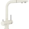 Blanco Küchenarmatur mit Handbrause und Filterfunktion FONTAS-S II softweiß matt 526947