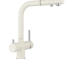 Blanco Küchenarmatur mit Handbrause und Filterfunktion FONTAS-S II softweiß matt 526947