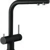 Blanco Küchenarmatur mit Handbrause und Filterfunktion FONTAS-S II schwarz matt 526672
