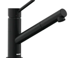 Blanco Küchenarmatur mit Handbrause KANO-S schwarz matt 527653