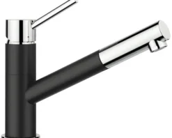 Blanco Küchenarmatur mit Handbrause KANO-S anthrazit chrom 527649