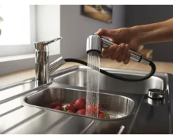 Blanco Küchenarmatur mit Handbrause WEGA-S II chrom 526416