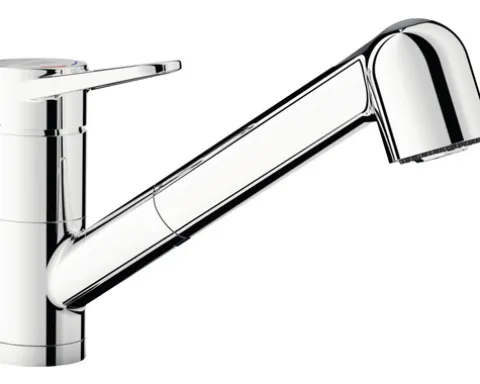 Blanco Küchenarmatur mit Handbrause WEGA-S II chrom 526418