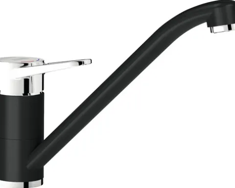 Blanco Küchenarmatur WEGA II schwarz matt 526415