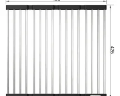 BLANCO Klappmatte I 460 x 425 mm edelstahl 238482