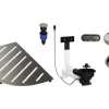 Blanco Komponentenset OOVALON satin platinum 527997