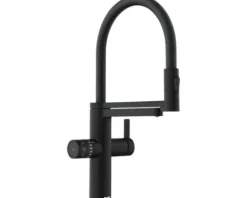Blanco Wasserhahn mit Sprudel EVOL-S PRO SODA schwarz matt 526629