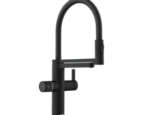 Blanco Wasserhahn mit Sprudel EVOL-S PRO SODA schwarz matt 526629
