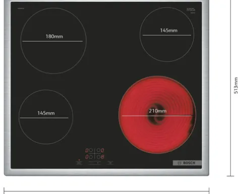 Bosch Backofenset HBD230CR63 Nutzvolumen 71 l Maße BxHxT 59,4 cm x 59,5 cm x 54,8 cm