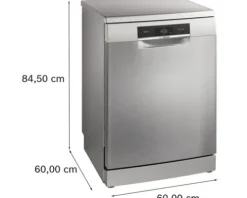 Bosch Freistehender Geschirrspüler 60 cm für 14 Maßgedecke 9,5 l 42 dB (A) SMS8TCI04E