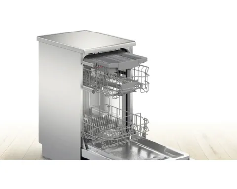 Bosch Freistehender Geschirrspüler 45 cm für 10 Maßgedecke 9,5 l 46 dB (A) SPS2HMI42E edelstahl