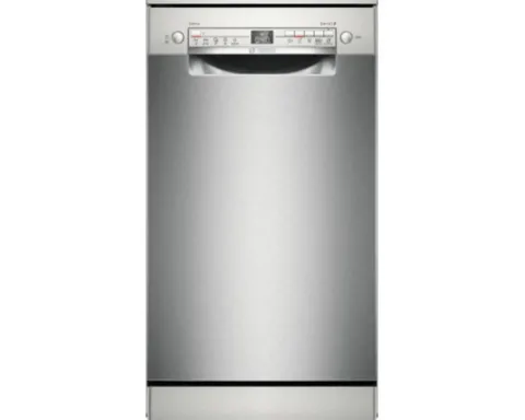 Bosch Freistehender Geschirrspüler 45 cm für 10 Maßgedecke 8,9 l 46 dB (A) SPS2HKI42E edelstahl