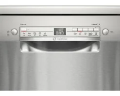 Bosch Freistehender Geschirrspüler 45 cm für 10 Maßgedecke 8,9 l 46 dB (A) SPS2HKI42E edelstahl