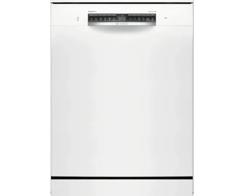 Bosch Freistehender Geschirrspüler 60 cm für 14 Maßgedecke 9 l 44 dB (A) SMS4EVW08E weiß