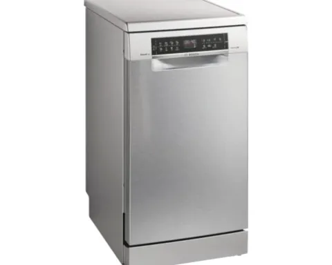Bosch Freistehender Geschirrspüler 45 cm für 10 Maßgedecke 8,7 l 44 dB (A) SPS6EMI21E