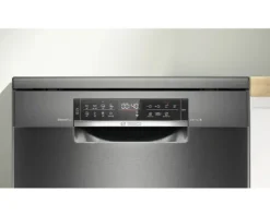 Bosch Freistehender Geschirrspüler 60 cm für 14 Maßgedecke 9 l 42 dB (A) SMS6ECC12E schwarz
