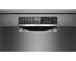 Bosch Freistehender Geschirrspüler 60 cm für 14 Maßgedecke 9 l 42 dB (A) SMS6ECC12E schwarz