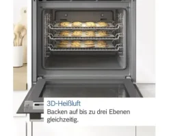 Bosch Herdset HND211AR62 Nutzvolumen 71 l Maße BxHxT 59,4 cm x 59,5 cm x 54,8 cm