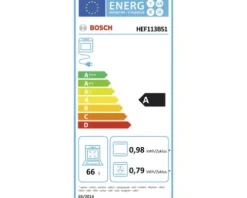 Bosch Herdset HND211FH61 Nutzvolumen 71 l Maße BxHxT 59,4 cm x 59,5 cm x 54,8 cm