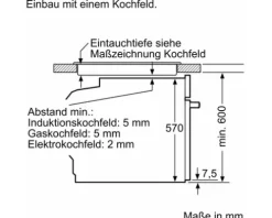 Bosch Herdset HND615LS62 Nutzvolumen 71 l Maße BxHxT 59,4 cm x 59,5 cm x 54,8 cm