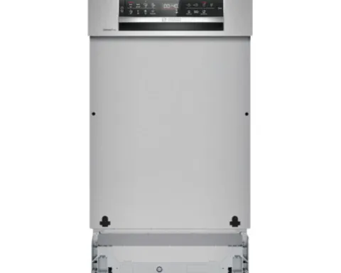 Bosch Teilintegrierter Geschirrspüler 45 cm für 10 Maßgedecke 8,7 l 44 dB (A) SPI6EMS21E