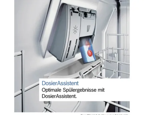 Bosch Teilintegrierter Geschirrspüler 45 cm für 10 Maßgedecke 8,7 l 44 dB (A) SPI6EMS21E