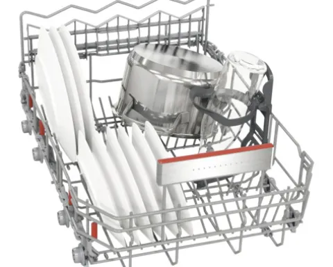 Bosch Teilintegrierter Geschirrspüler 45 cm für 10 Maßgedecke 8,9 l 42 dB (A) SPI6ZMS29E