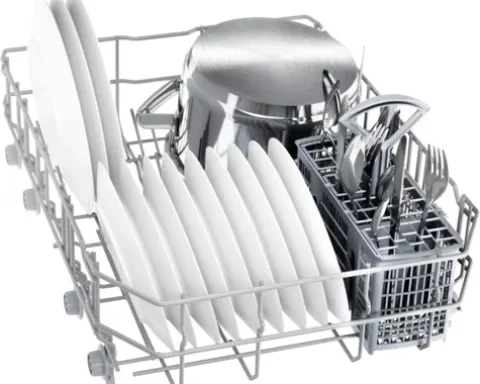 Bosch Teilintegrierter Geschirrspüler 45 cm für 10 Maßgedecke 8,9 l 46 dB (A) SPI2HKS42E