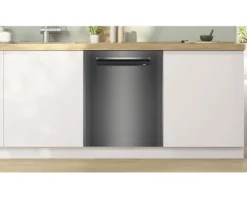 Bosch Unterbaugeschirrspüler 60 cm für 14 Maßgedecke 9 l 42 dB (A) SMP4ECC72S schwarz