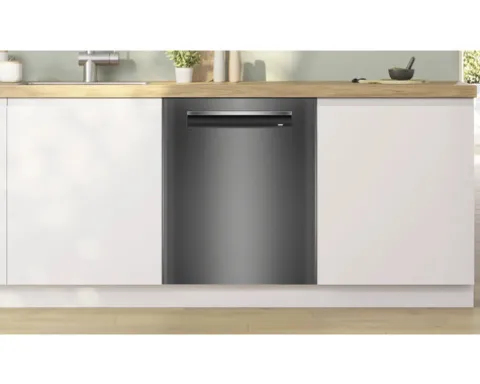 Bosch Unterbaugeschirrspüler 60 cm für 14 Maßgedecke 9 l 42 dB (A) SMP4ECC72S schwarz