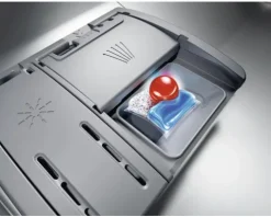 Bosch Unterbaugeschirrspüler 45 cm für 10 Maßgedecke 9,5 l 44 dB (A) SPU4HMS10E edelstahl