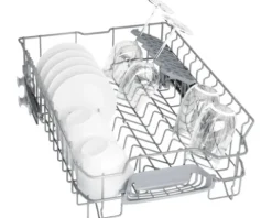 Bosch Unterbaugeschirrspüler 45 cm für 10 Maßgedecke 9,5 l 44 dB (A) SPU4HMS10E edelstahl