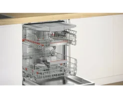 Bosch Unterbaugeschirrspüler 60 cm für 14 Maßgedecke 9 l 40 dB (A) SMU6ZCS16E edelstahl