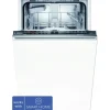 Bosch Vollintegrierter Geschirrspüler 45 cm für 9 Maßgedecke 9,5 l 48 dB (A) SPV2IKX10E