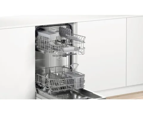 Bosch Vollintegrierter Geschirrspüler 45 cm für 9 Maßgedecke 9,5 l 48 dB (A) SPV2IKX10E