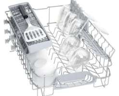Bosch Vollintegrierter Geschirrspüler 45 cm für 9 Maßgedecke 9,5 l 48 dB (A) SPV2IKX10E