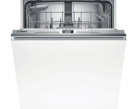 Bosch Vollintegrierter Geschirrspüler 60 cm für 13 Maßgedecke 9 l 46 dB (A) SMV4HTX14E